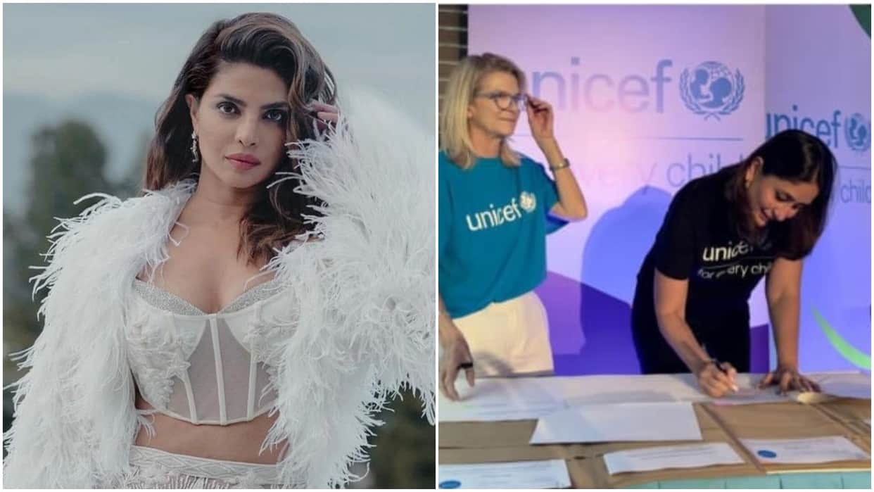 Priyanka Chopra Shared a Post For Kareena Kapoor Khan becoming the National Ambassador of UNICEF India