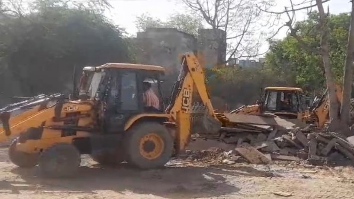 Sawai Madhopur: Bajaria area was free from encroachment, valuable land was occupied for years