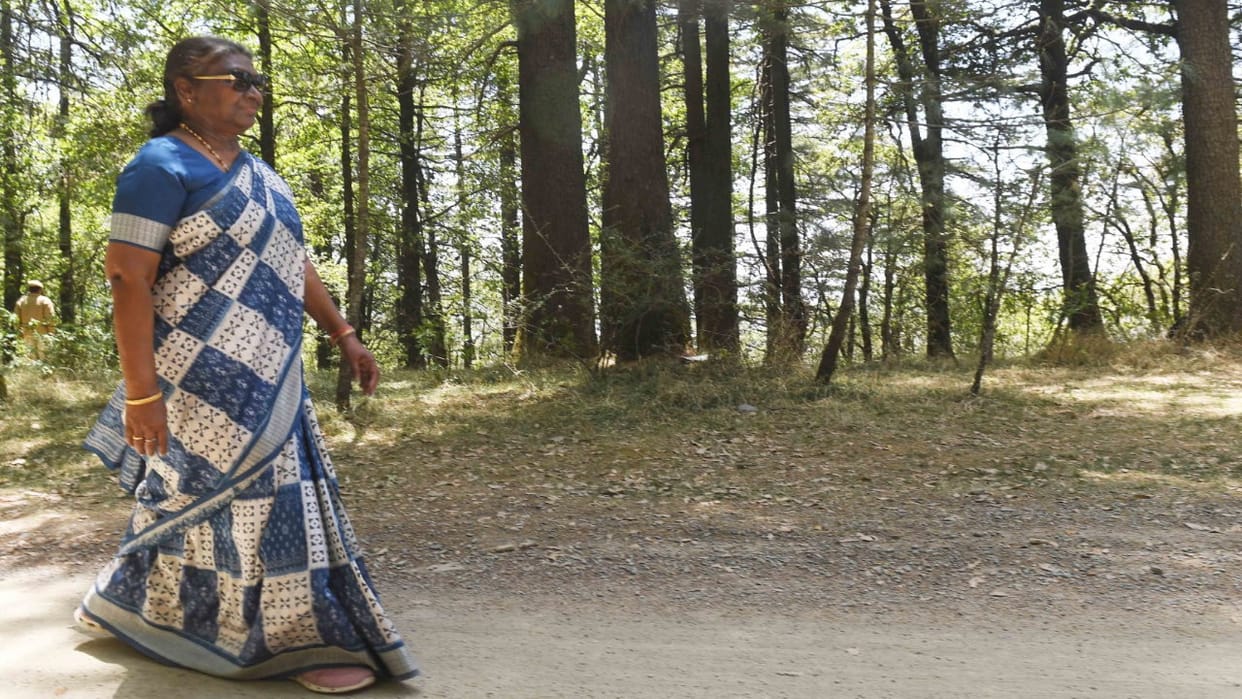 Second day of President Draupadi Murmu visit to Shimla Himachal Pradesh