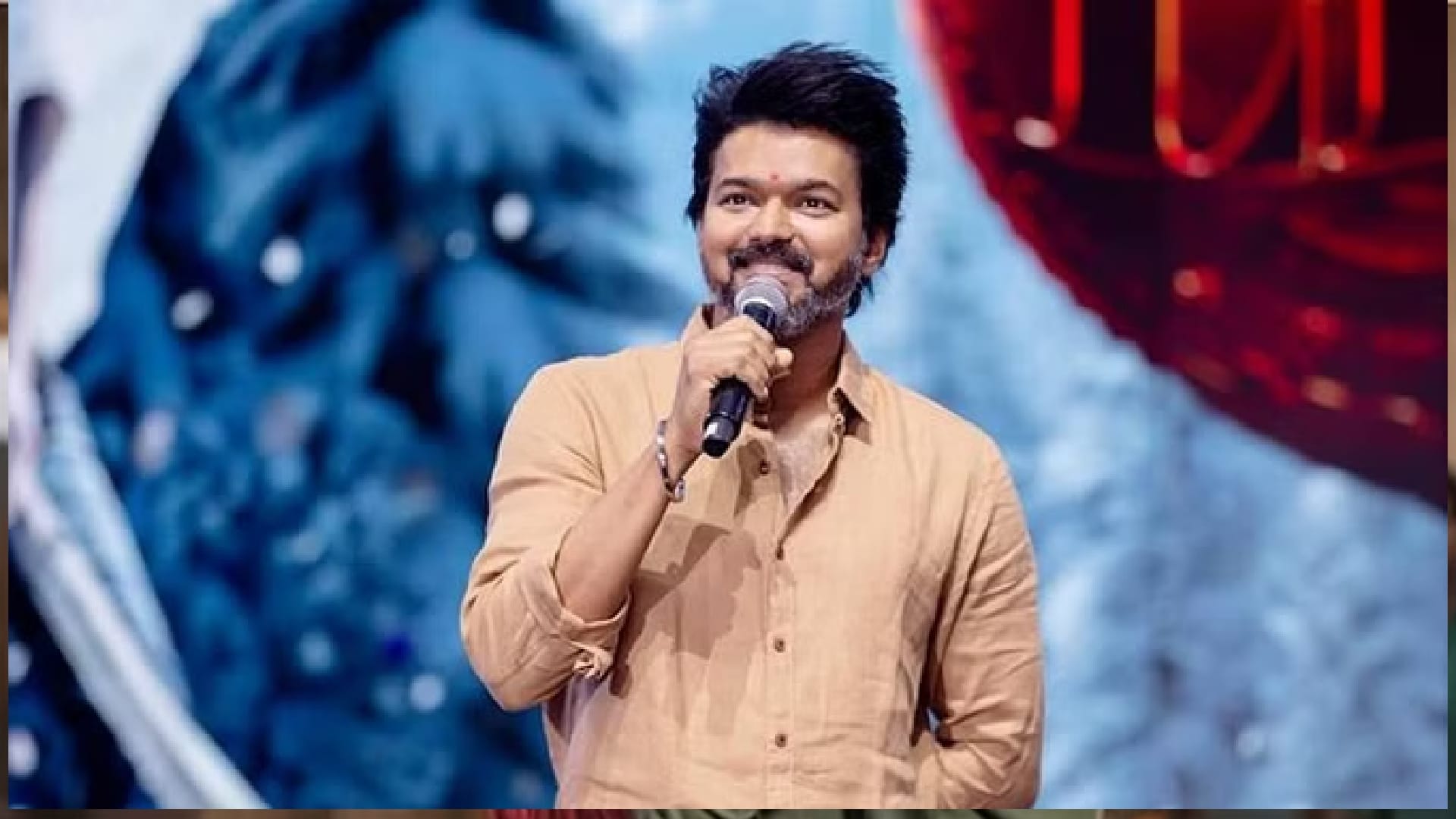 vijay last film Thalapathy 69 first poster out will release on october 2025 H Vinoth music Anirudh Ravichander