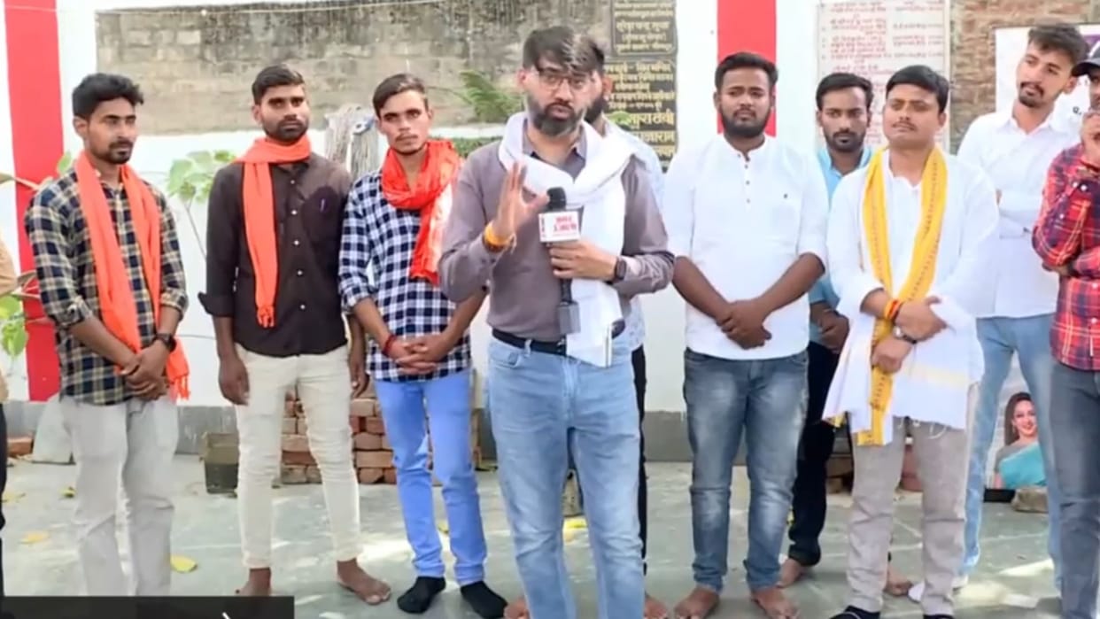 Satta ka sangram discussion with voters regarding lok sabha election in jaunpur