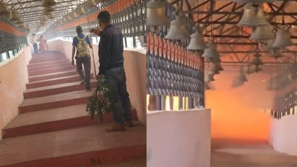 Uttarakhand News Forest fire reached Dunagiri temple almora devotees ran to save their lives