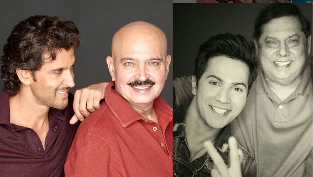 Director-Actor father son duo have given superhit films including Fighter star Hrithik Roshan and varun dhawan