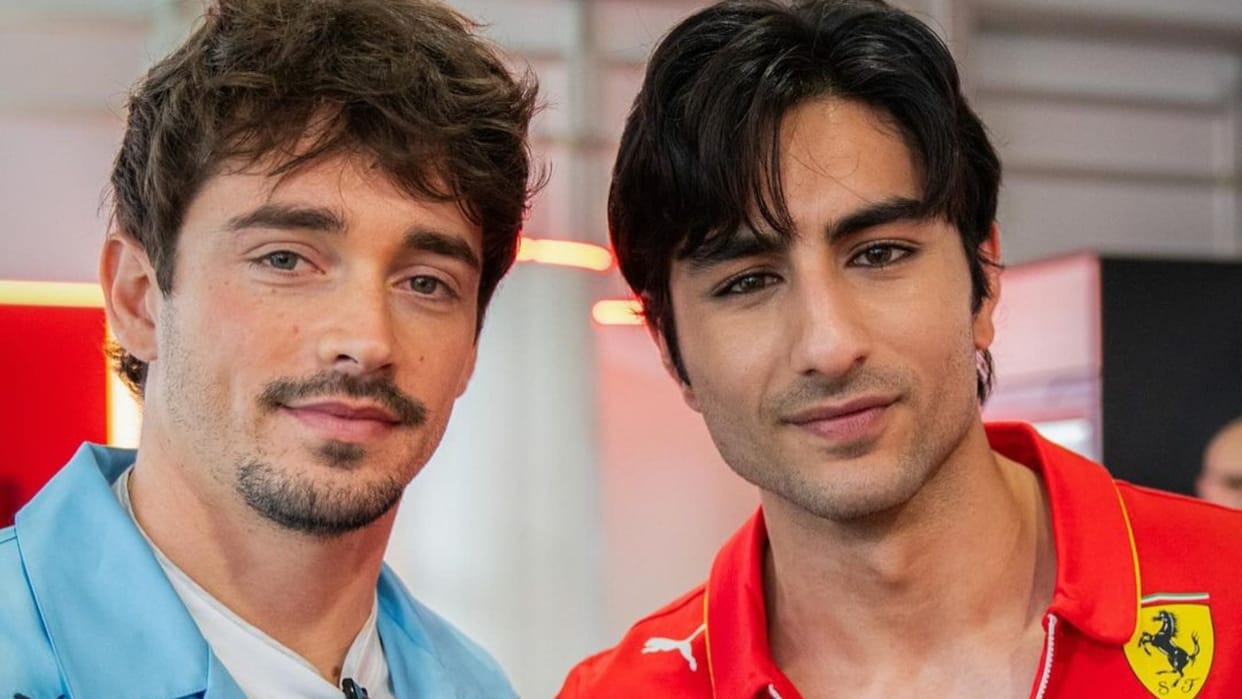 Ibrahim Ali Khan meets F1 racer Charles Leclerc at Miami Grand Prix fans tease saif Tara Rum Pum sequel works