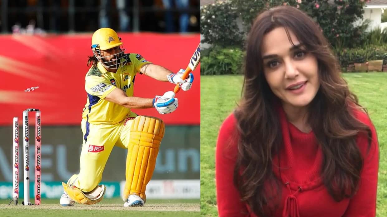 IPL 2024: After Dhoni was out on zero, first celebrated, now regret, know what Preity Zinta said