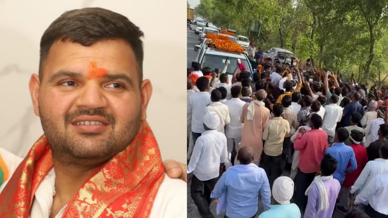 FIR filed against BJP candidate Karan Bhushan Singh.