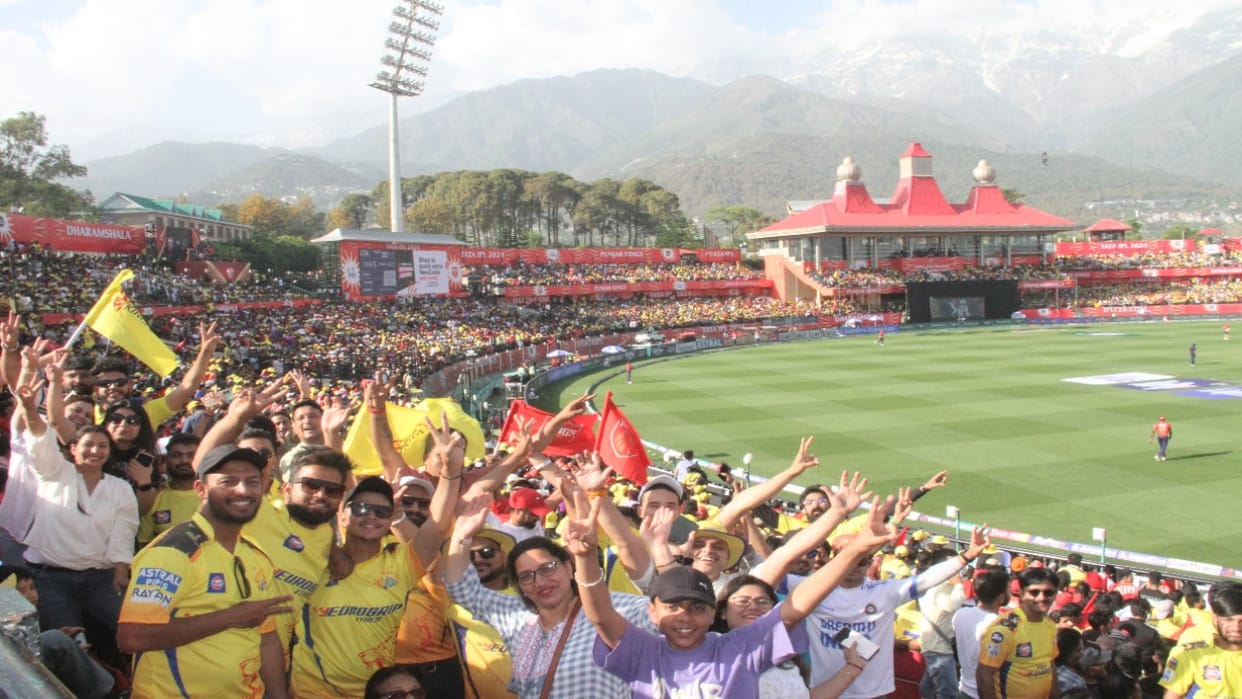 Dharamshala IPL Match: Chennai roared in the mountains, Punjab batsmen disappointed