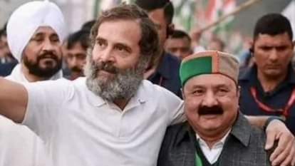 राहुल गांधी के साथ केएल शर्मा।