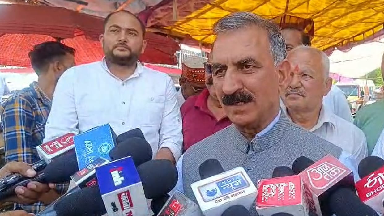 CM Sukhvinder Singh Sukhu On Jairam Thakur in Nadaun