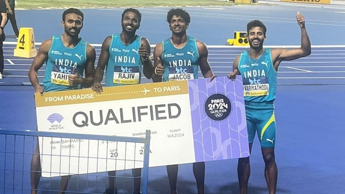Indian men and women 4x400m relay team qualifies for Paris Olympics know updates