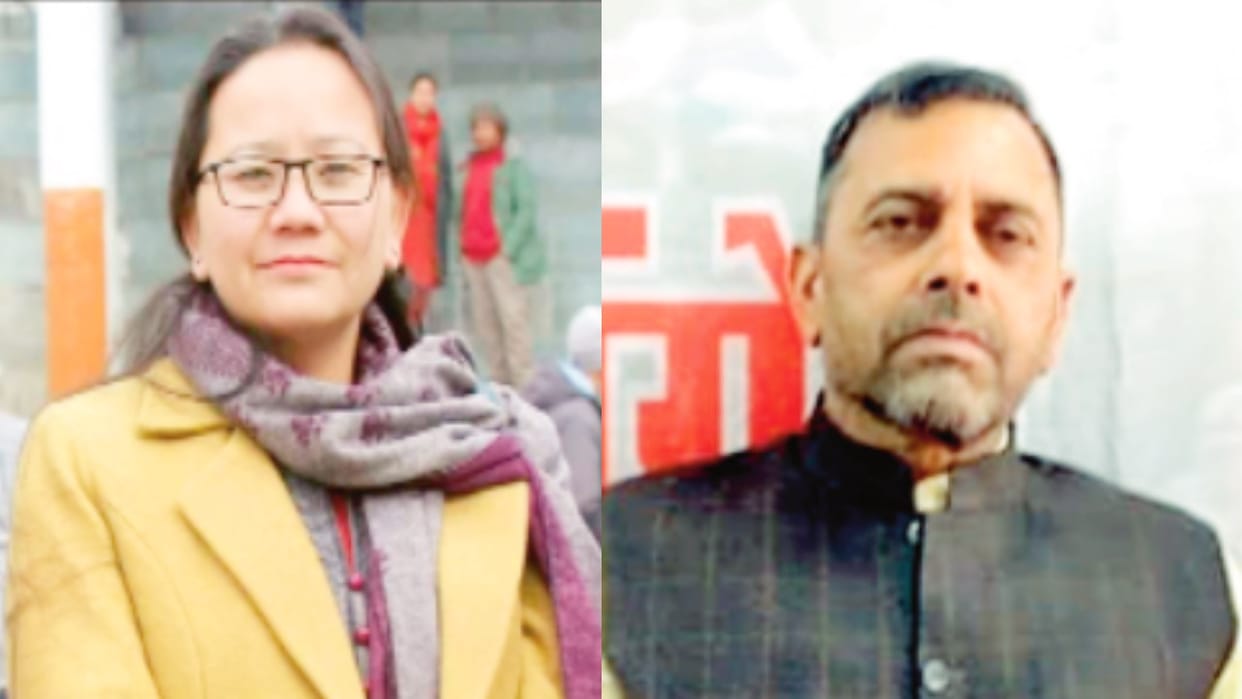 Congress candidate from Dharamshala Lahaul Spiti and Barsar assembly constituencies
