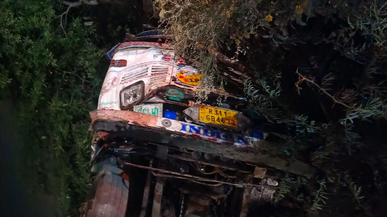 Rajasthan News: Car collides with truck, two dead, three serious in road accident on Jaipur-Kota highway