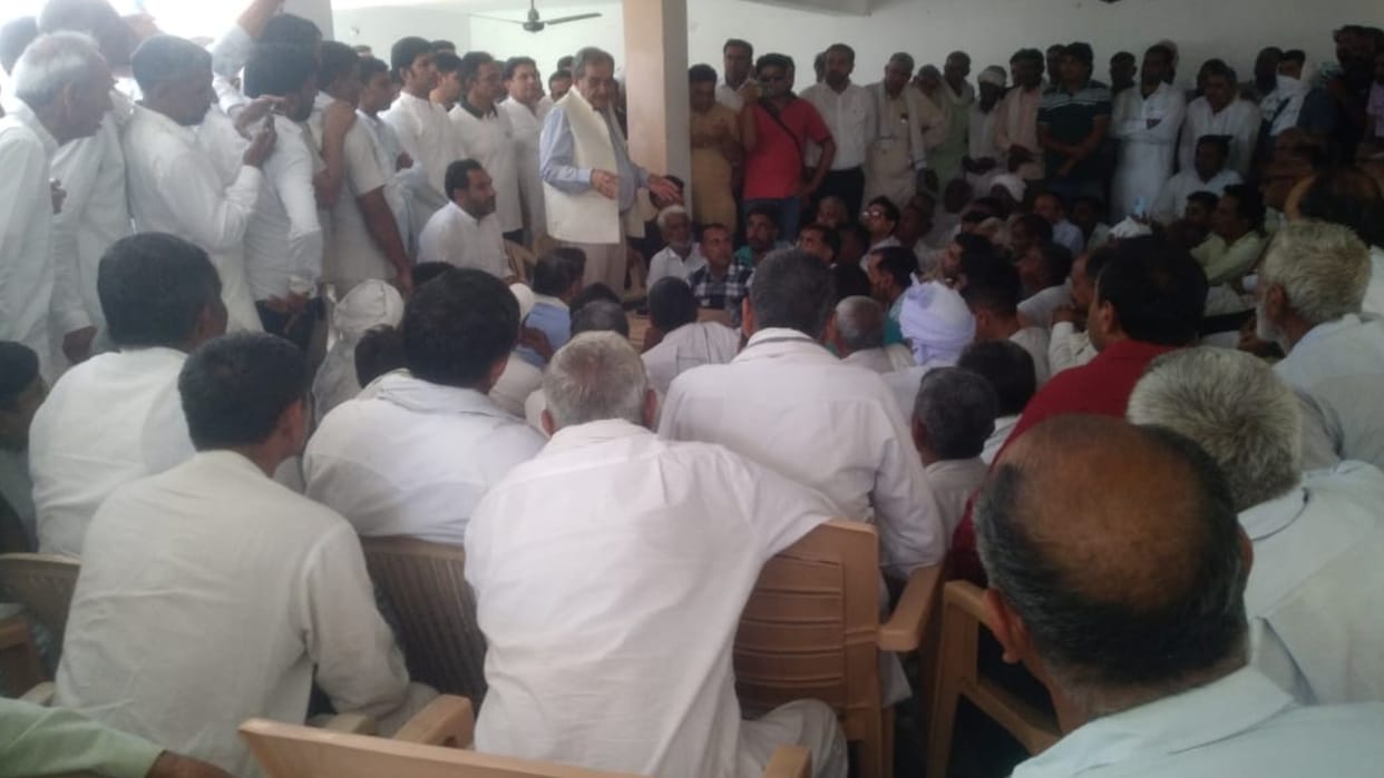 Jind: Birendra Singh said- Hisar Lok Sabha candidate Jaiprakash did not contact