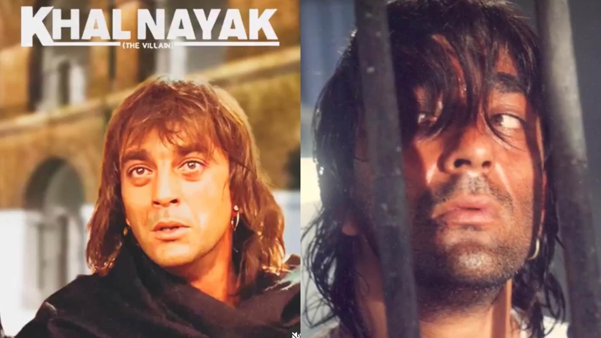 sanjay dutt  kartoos completed 25 years here is the list of movies where he played villain role khalnayak