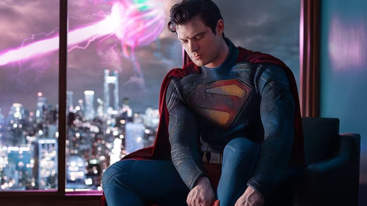 James Gunn Superman FIRST Look Unveils David Corenswet dominates social media in Man of Steel suit