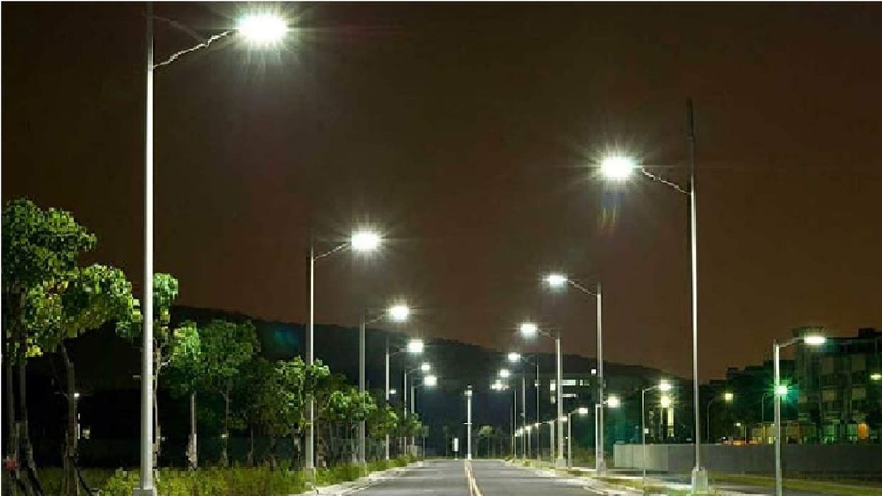 Along with 23 roads, seven flyovers will also be illuminated with attractive lights, the shape of trident, bow