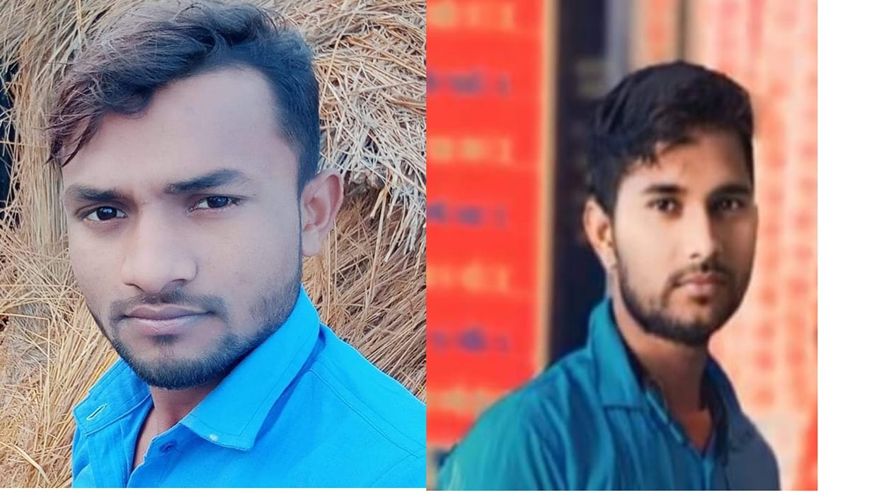 Bike riding cousins killed in collision with crane, accident happened while going to hair cut salon