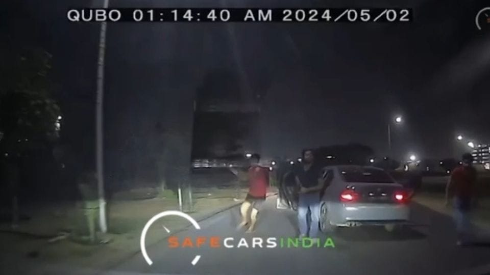 BMW greater noida road rage Police arrests three in greater noida viral video case