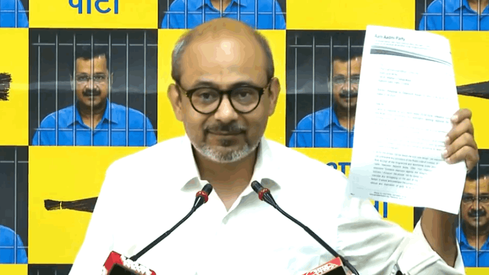 Dilip Pandey said BJP efforts failed AAP campaign song Jail Ka Jawab Vote Se approved