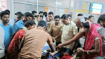 Bihar News : Heavy rain and thunderstorm in Gaya, two including a woman dead, many injured bihar police patna