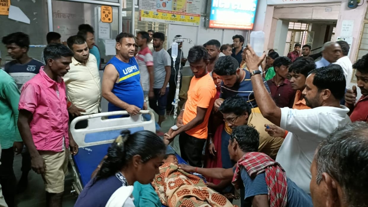 Bihar News : Heavy rain and thunderstorm in Gaya, two including a woman dead, many injured bihar police patna