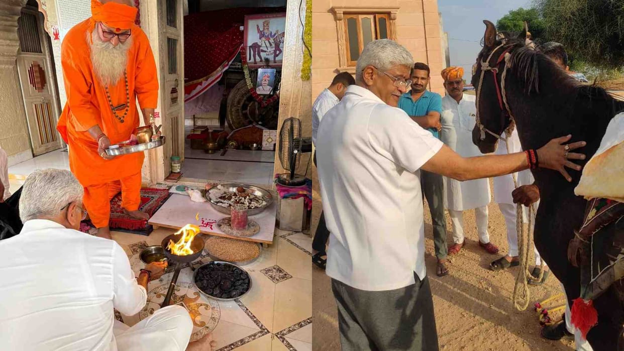 Jodhpur News: Jal Shakti Minister Gajendra Singh Shekhawat made a verbal attack on Congress's Nyay Yatra.