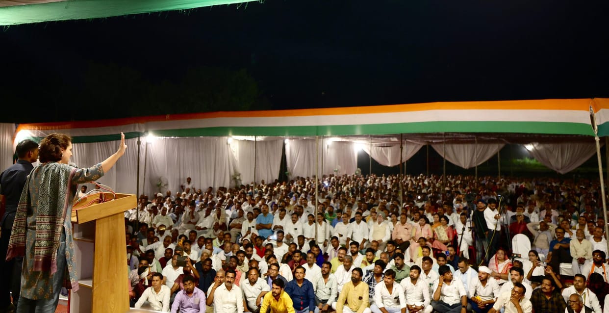 Priyanka Gandhi reached Rae Bareli to see the campaign of Rahul Gandhi and KL Sharma, met leaders