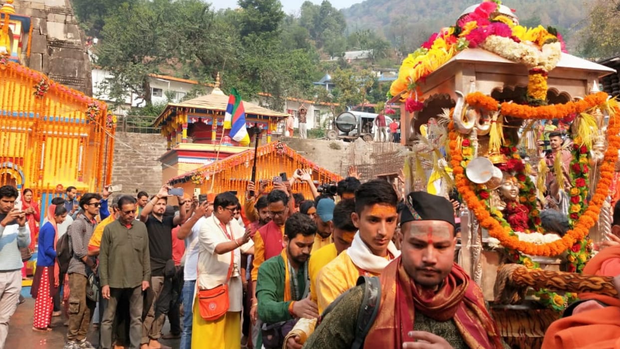 Baba Kedar Doli Second Padav Phata Kedarnath dham Door Opening Date Chardham Yatra 2024