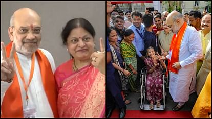 PHOTOS: कोई बारिश के बीच वोट देने पहुंचा तो किसी को दिव्यांगता भी न रोक पाई, देखें तीसरे चरण के मतदान की झलक Lok Sabha Polls polling booths third phase election photos news in hindi