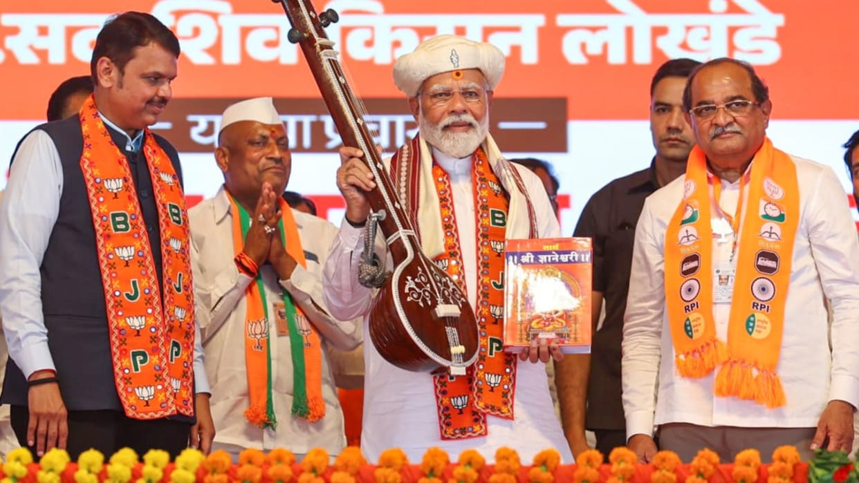 PM Modi slams Congress over 26/11 attacks warns against INDI alliance