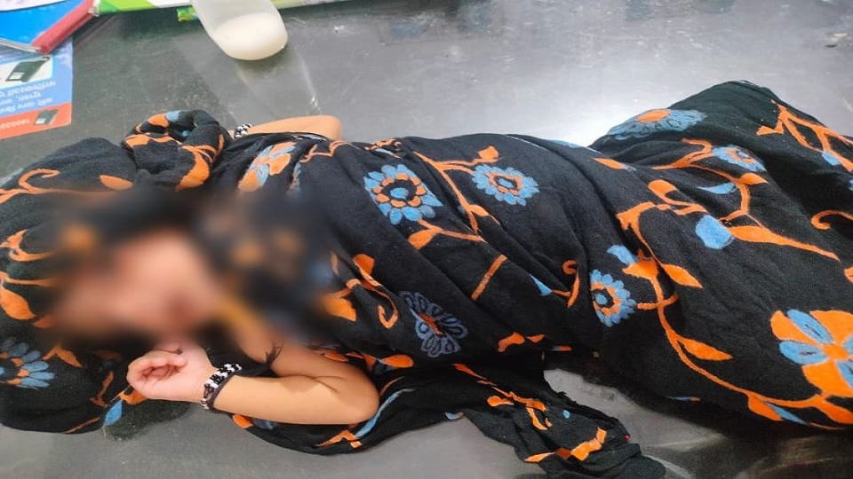three month old baby was left on roadside milk bottle was kept nearby