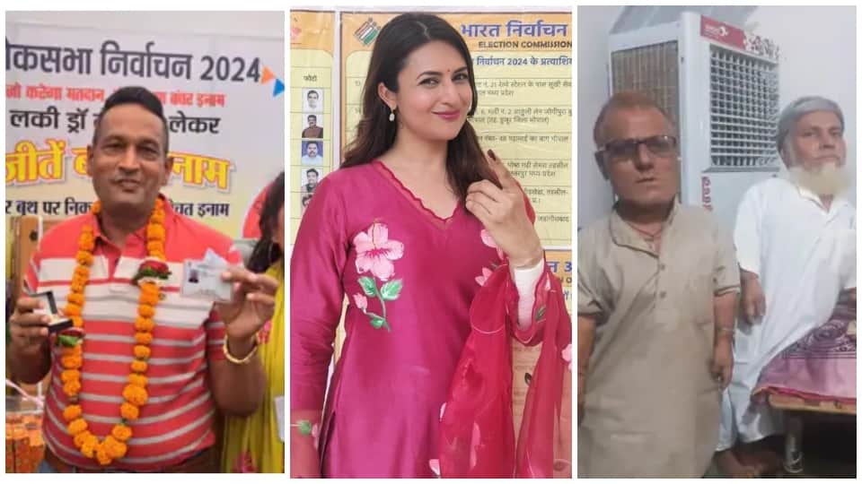 लोकसभा चुनाव का तीसरा चरण, मध्य प्रदेश में मतदान की झलक।