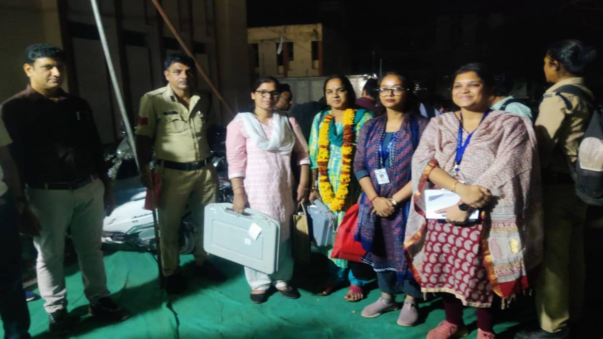 Sagar News Negligence in election work came to fore collector suspended two sub-engineers