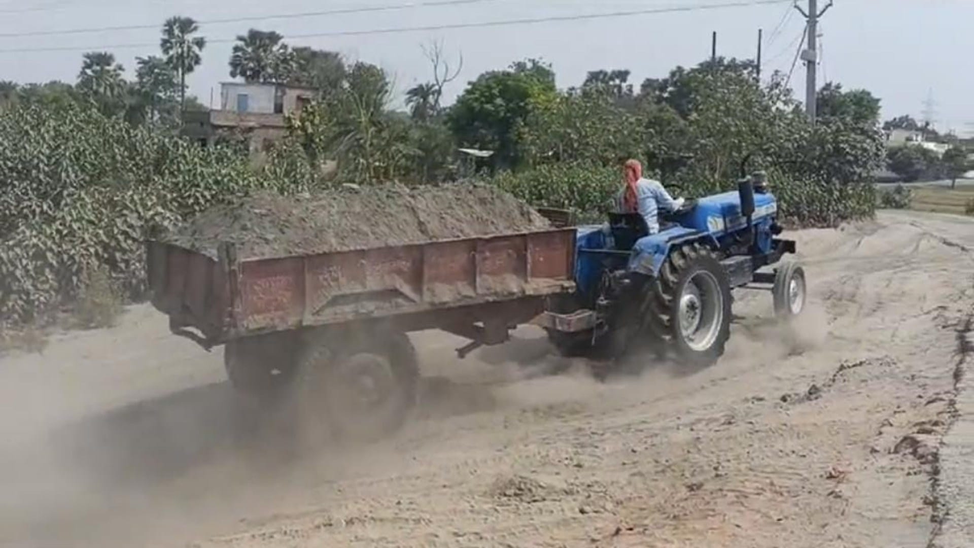 Muzaffarpur: Pollution increased in many villages, poisonous dust of NTPC power plant, respiratory diseases