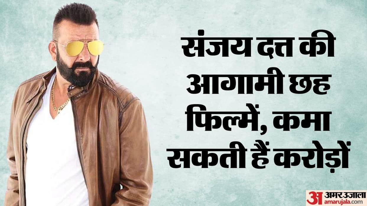 Sanjay Dutt upcoming 6 films blockbuster the gud maharaj baap munnabhai 3 welcome 3 housefull 5 double ismart