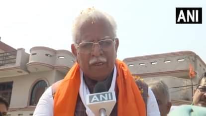 भाजपा उम्मीदवार मनोहर लाल