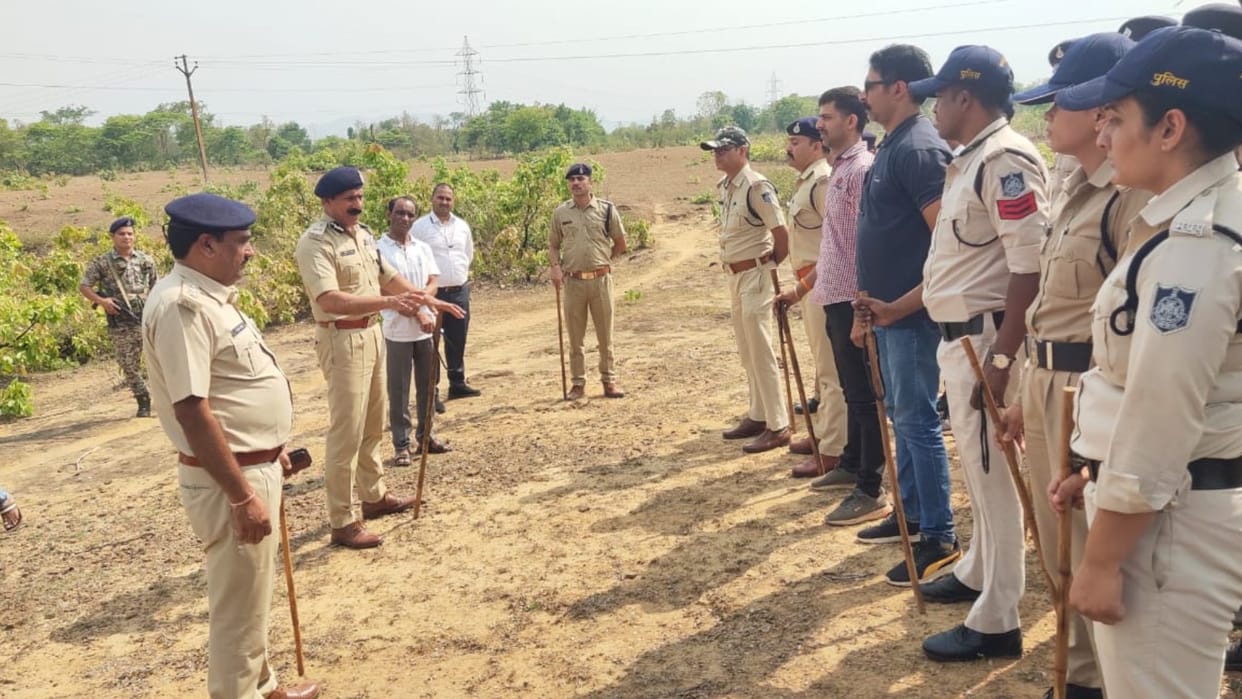 Police action in the case of gang rape of a student