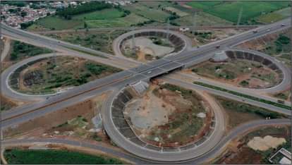 Chitradurga-Davangere stretch of National Highway in Karnataka