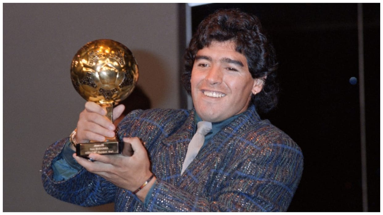 Football: The Golden Ball trophy won by Maradona in the 1986 World Cup will be auctioned, know