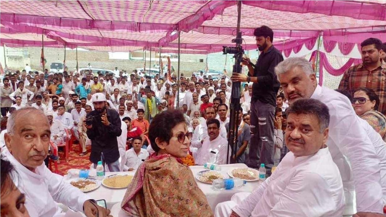 Chandramohan Bishnoi took charge of campaign, Political atmosphere changed in Fatehabad
