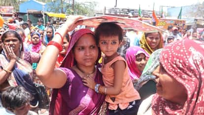 indore news temperature drops by one degree providing minor relief from heatwave