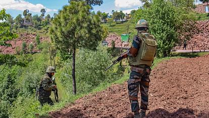 Encounter between security forces and terrorists in Kupwara Jammu