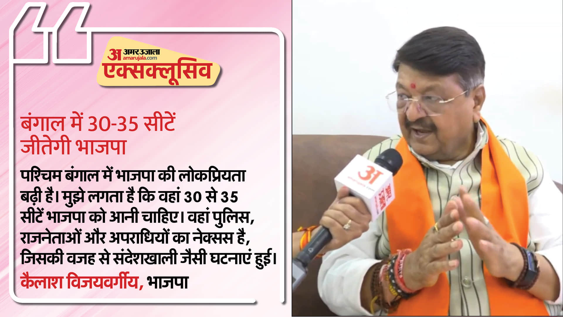 MP Politics News Akshay Kanti Bam Dispute BJP Kailash Vijayvargiya Exclusive Interview Statement Full Details