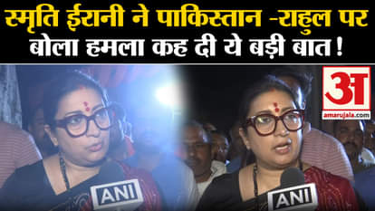 Lok Sabha Election 2024: Smriti Irani attacked Pakistan - Rahul said this is a big thing!