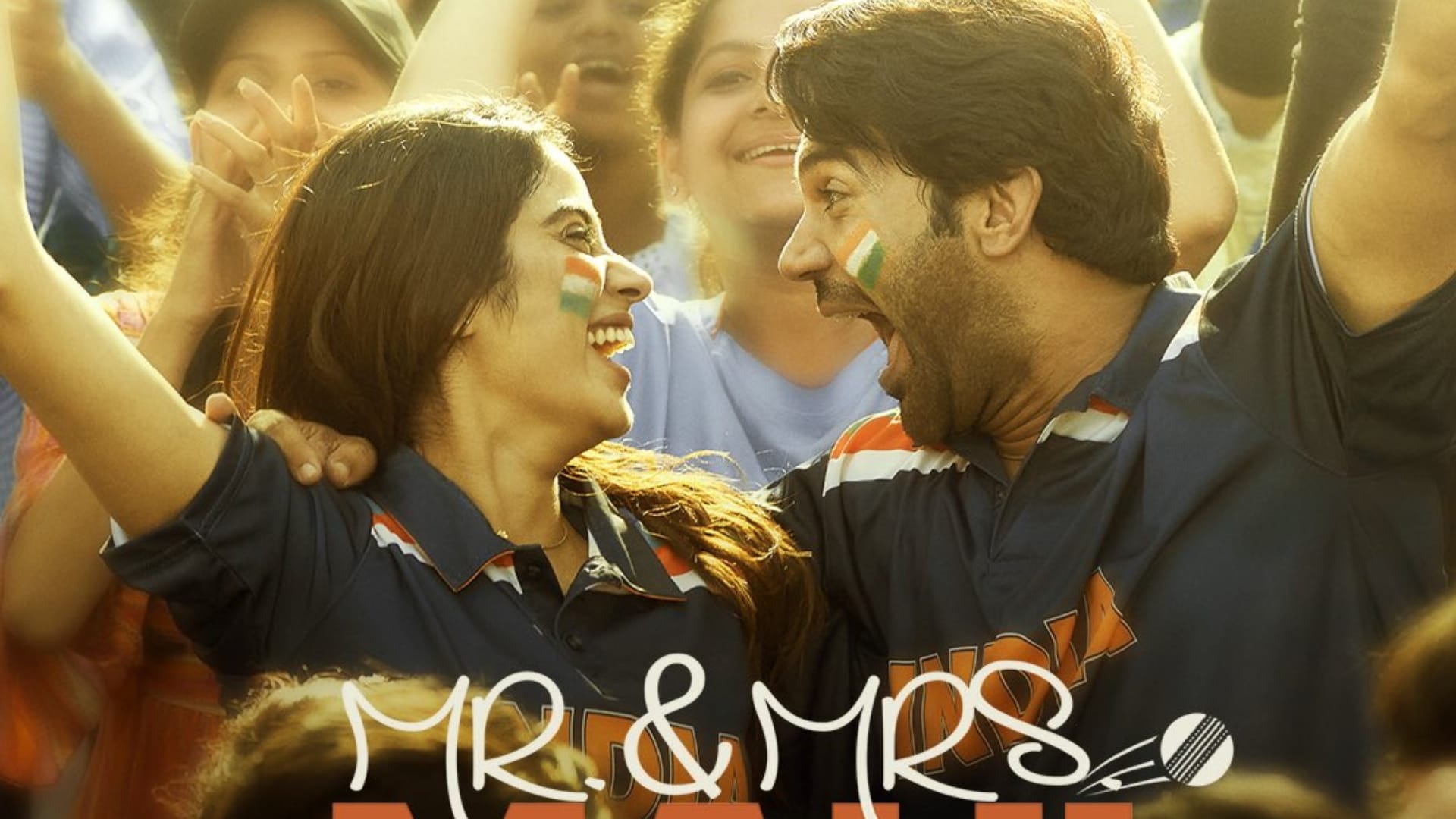 Mr and Mrs Mahi Poster Released Starring Janhvi Kapoor Rajkummar Rao goes viral On Internet