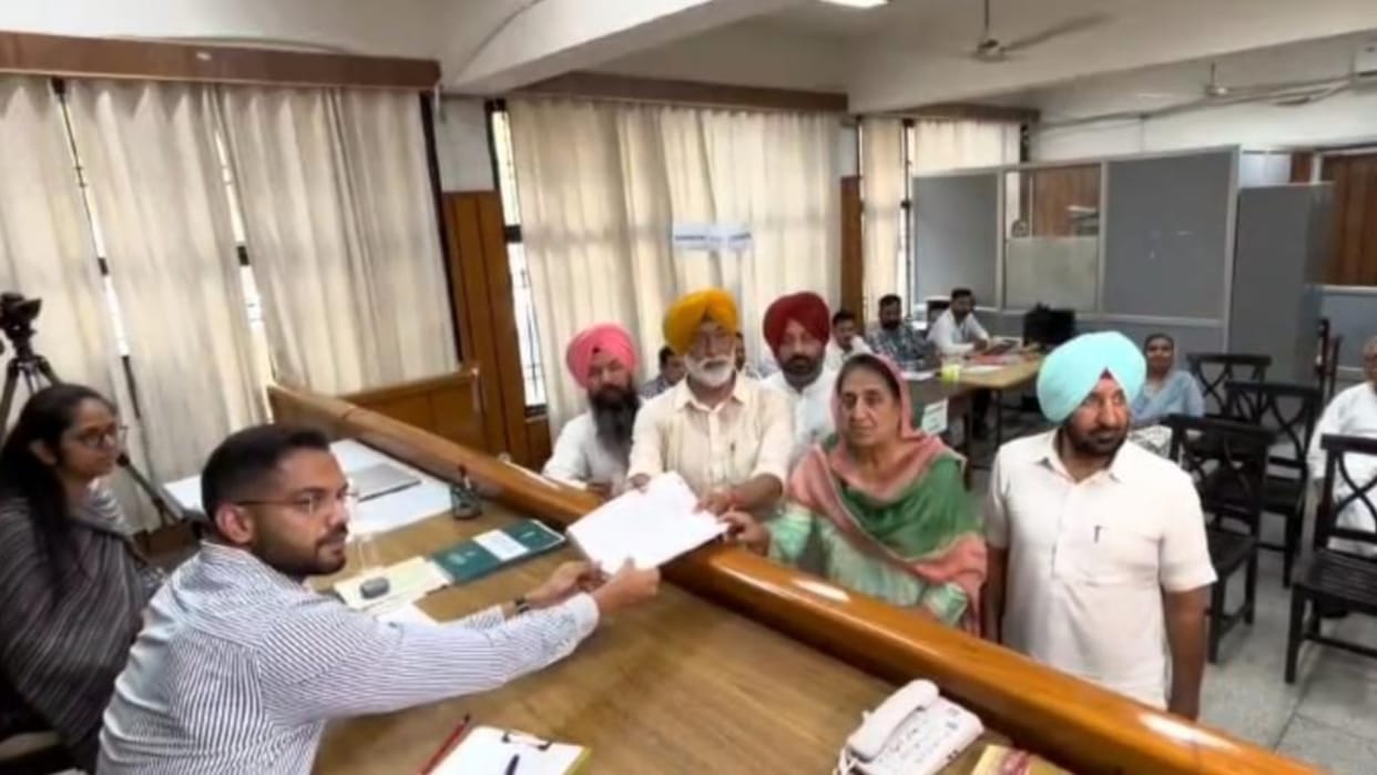 Lok Sabha: Congress candidate from Sangrur Sukhpal Khaira files nomination