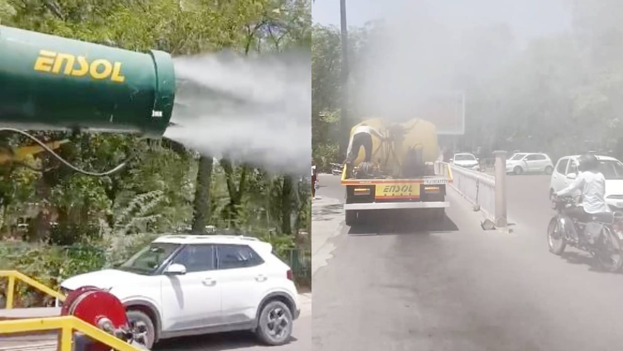 Jodhpur Heat Wave: Water Was Sprinkled On Road School Timings Changed Weather Update Rajasthan