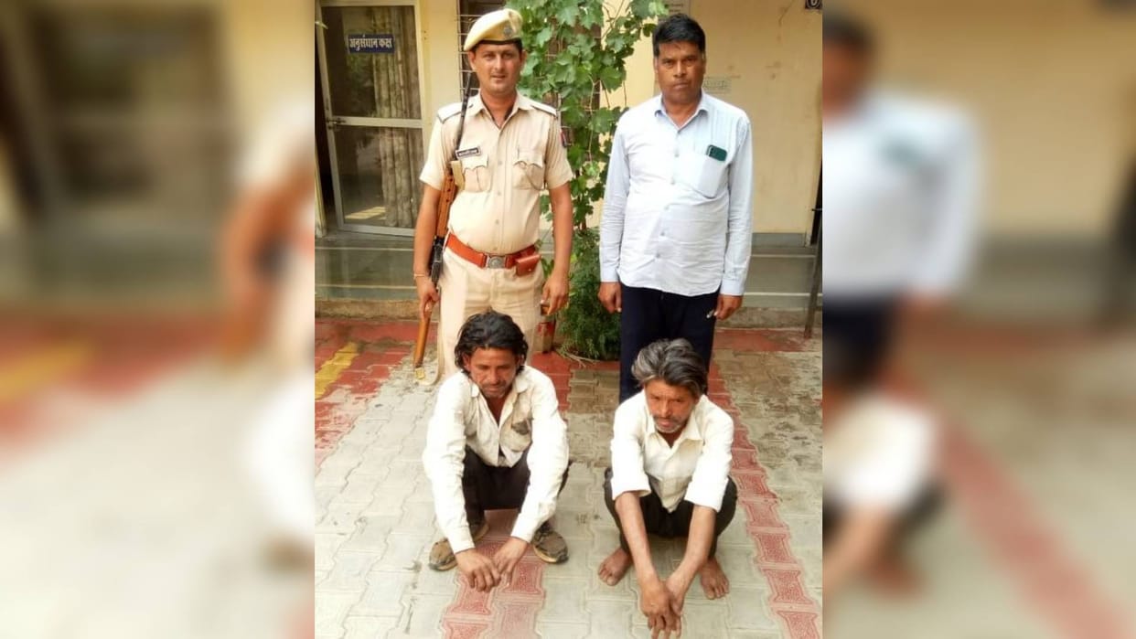 Dausa Crime Two miscreants who stole mobile and money from petrol pump arrested