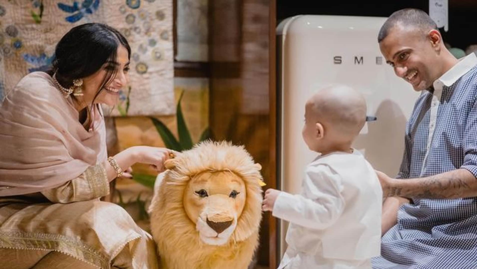 Sonam Kapoor and Anand Ahuja wedding anniversary post for each other also features their son Vayu