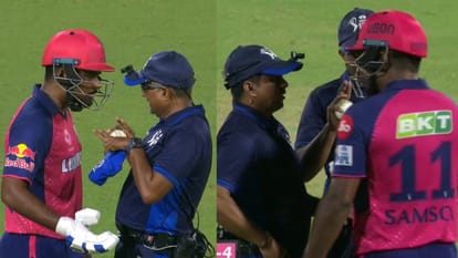 IPL 2024: Sanju Samson fined 30 percent of match fees for his act of dissent against umpires decision DC vs RR
